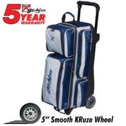 KR Strikeforce Konvoy Triple Roller Navy/Silver -Bowling Shop 18253764 9cb7 420f 8b71 81a1caddabc4