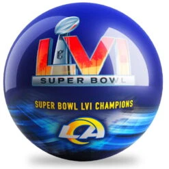 OnTheBallBowling Super Bowl LVI Champions LA Rams Ball