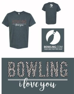 Exclusive Bowling.com I Love Bowling T-Shirt