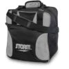Storm Solo Single Tote Black/Silver