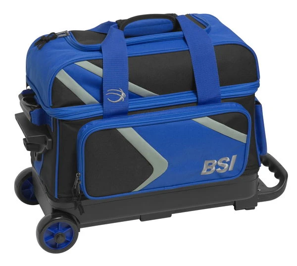 BSI Dash Double Ball Roller Black/Blue 1 BSI Dash Double Ball Roller Black/Blue