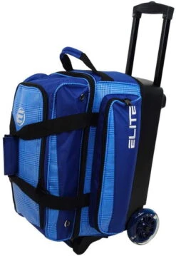 Elite Deluxe 2 Ball Roller Navy Plaid -Bowling Shop 329c893b 506e 42f0 94f9 5f42278a3c8c