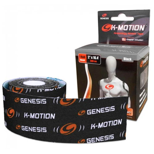 Genesis K-Motion Tape Roll Black 1 Genesis K-Motion Tape Roll Black