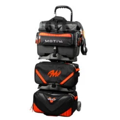 Motiv Vault 6 Ball Roller Black/Orange -Bowling Shop 3416e35c 37ae 4ac0 a129 66cee350cc08