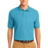 Port Authority Mens Silk Touch Polo Shirt Maui Blue