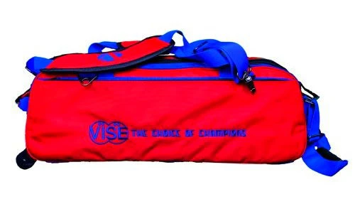 Vise 3 Ball Clear Top Roller/Tote Red/Blue 1 Vise 3 Ball Clear Top Roller/Tote Red/Blue