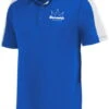 Brunswick Mens Bi-Color Polo Royal/White