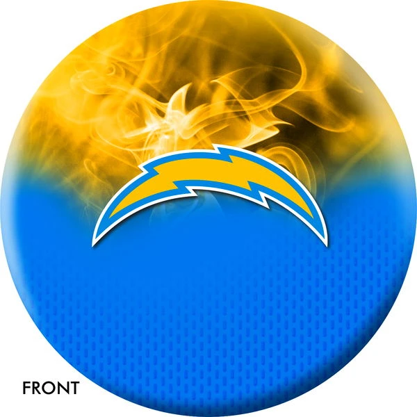 KR Strikeforce NFL On Fire Los Angeles Chargers Ball 1 KR Strikeforce NFL On Fire Los Angeles Chargers Ball