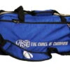 Vise 3 Ball Clear Top Roller/Tote Blue