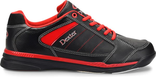 Dexter Mens Ricky IV Black/Red Wide Width 3 Dexter Mens Ricky IV Black/Red Wide Width - Image 3