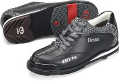 Dexter Womens SST 8 Pro Black/Grey Wide Width -Bowling Shop 4fa82b7e 6ed7 4a30 ad8c bbf010bbcb30