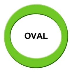 Turbo Xcel Oval Thumb Insert Black