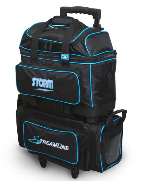 Storm Streamline 4 Ball Roller Black/Blue 1 Storm Streamline 4 Ball Roller Black/Blue