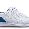 Brunswick Womens Mystic White/Navy Wide Width