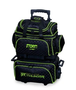 Storm Rolling Thunder 4 Ball Roller Checkered Black/Lime