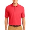 Port Authority Mens Silk Touch Polo Shirt Hibiscus
