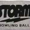 Storm Signature Towel Black/Grey