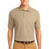 Port Authority Mens Silk Touch Polo Shirt Stone