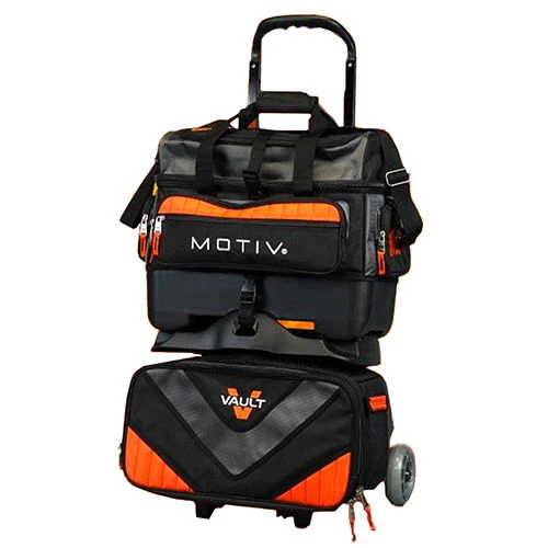 Motiv Vault 4 Ball Roller Black/Orange 1 Motiv Vault 4 Ball Roller Black/Orange