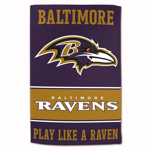 WinCraft NFL Towel Baltimore Ravens 16X25 1 WinCraft NFL Towel Baltimore Ravens 16X25