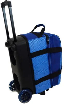 Elite Deluxe 2 Ball Roller Navy Plaid -Bowling Shop 7d54fb83 3671 4920 b865 ba177d5a149b