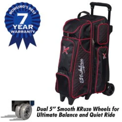 KR Strikeforce Royal Flush 4x4 Roller Black/Red -Bowling Shop 89785372 7616 46f0 afdb 5cd2401a8b3c