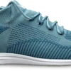Brunswick Womens Twisted Knit Steel Blue