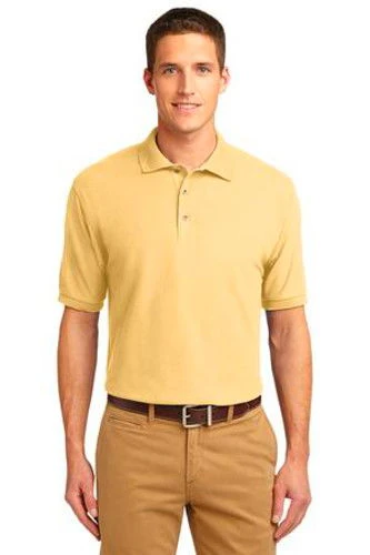 Port Authority Mens Silk Touch Polo Shirt Banana