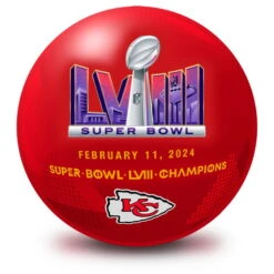 OnTheBallBowling Super Bowl LVIII Champion Kansas City Chiefs Ball