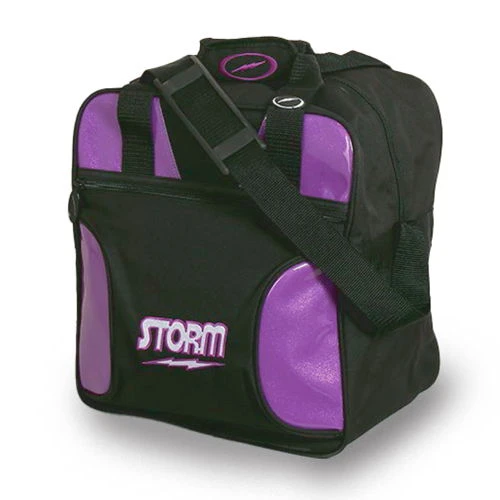 Storm Solo Single Tote Black/Amethyst 1 Storm Solo Single Tote Black/Amethyst