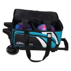 KR Strikeforce Cruiser Double Roller Teal -Bowling Shop 920c03ef 6c8b 46d7 9f59 acda288ac659