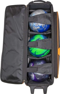 Brunswick Blitz Triple Roller Black/Orange -Bowling Shop a2fbfc0a 0411 4e24 8d05 0c0b8bbd259a