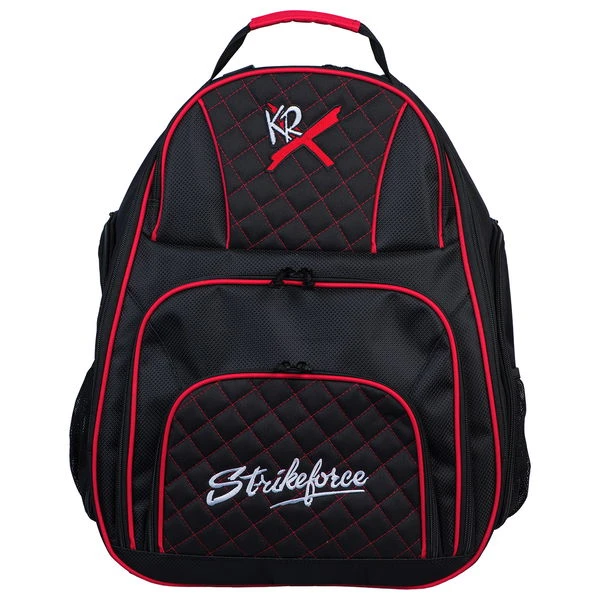 KR Strikeforce Royal Flush Deuce 2 Ball Backpack Black/Red 3 KR Strikeforce Royal Flush Deuce 2 Ball Backpack Black/Red - Image 3