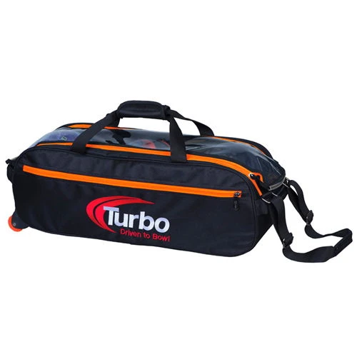 Turbo Pursuit Slim Triple Tote Orange/Black 1 Turbo Pursuit Slim Triple Tote Orange/Black