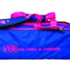 Vise 3 Ball Clear Top Roller/Tote Blue/Pink