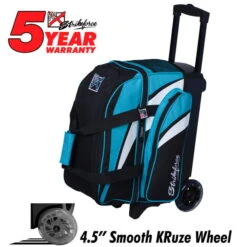 KR Strikeforce Cruiser Double Roller Teal -Bowling Shop bb72cd97 5171 4ed3 a380 4b802acd62af