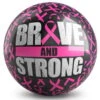 OnTheBallBowling Pink Ribbon Brave Ball