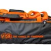 Vise 3 Ball Clear Top Roller/Tote Black/Orange