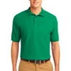 Port Authority Mens Silk Touch Polo Shirt Kelly Green