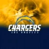 KR Strikeforce NFL On Fire Towel Los Angeles Chargers