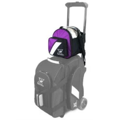 Tenth Frame Deluxe Add-On Bag Black/Purple -Bowling Shop da9a82de 1adb 4645 a350 835c75b3a35e