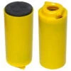 Turbo Switch Grip Yellow Inner Sleeve W/Urethane Solid Black 1 1/4