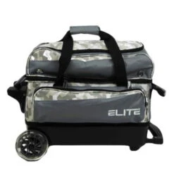 Elite Deluxe 2 Ball Roller Grey Camo -Bowling Shop e9662f60 9bde 4f33 96e2 9bd794f34386