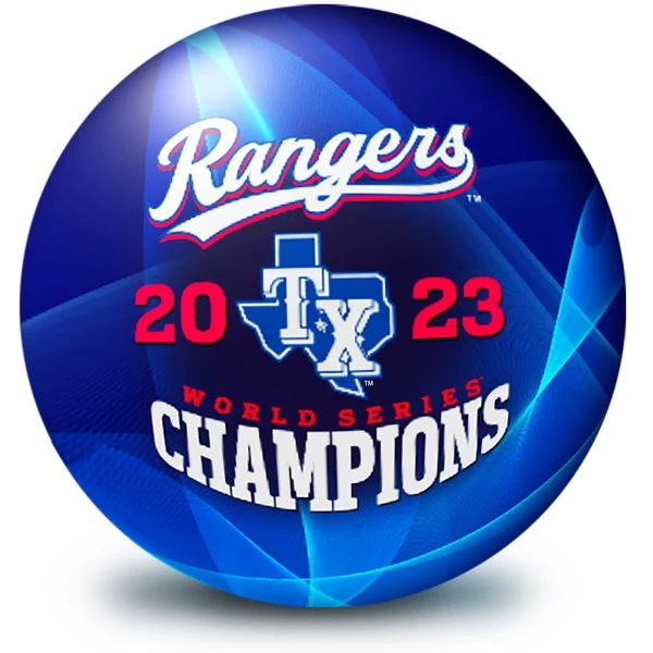 OnTheBallBowling 2023 MLB World Series Champion Texas Rangers Ball 1 OnTheBallBowling 2023 MLB World Series Champion Texas Rangers Ball