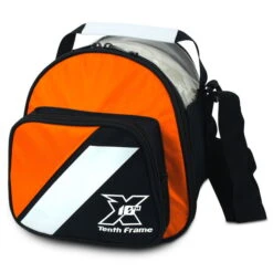 Tenth Frame Deluxe Add-On Bag Black/Orange -Bowling Shop f645405d 6846 4344 a54c 7a6cb5aac454